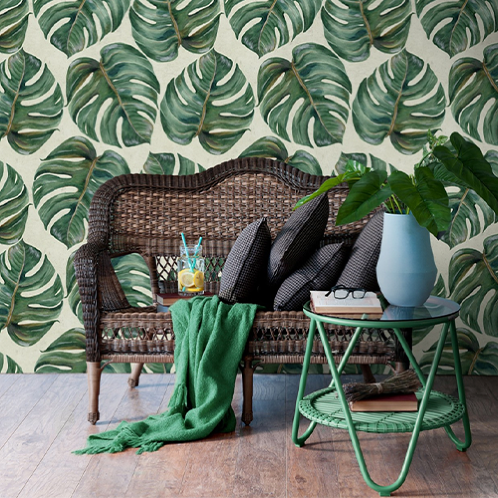 TROPICAL LEAF Premium Wallpaper