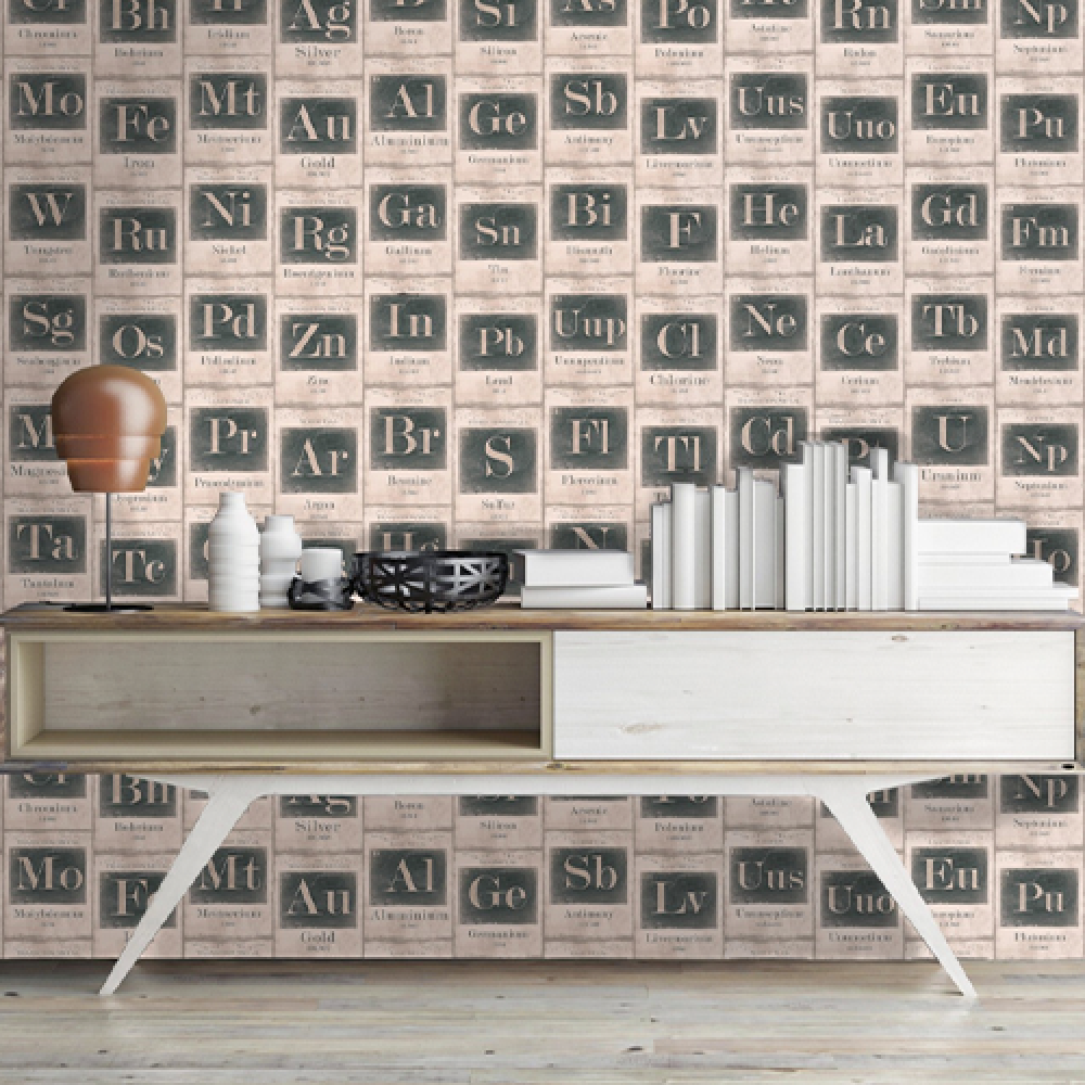 PERIODIC TABLE OF ELEMENTS Sand Premium Wallpaper