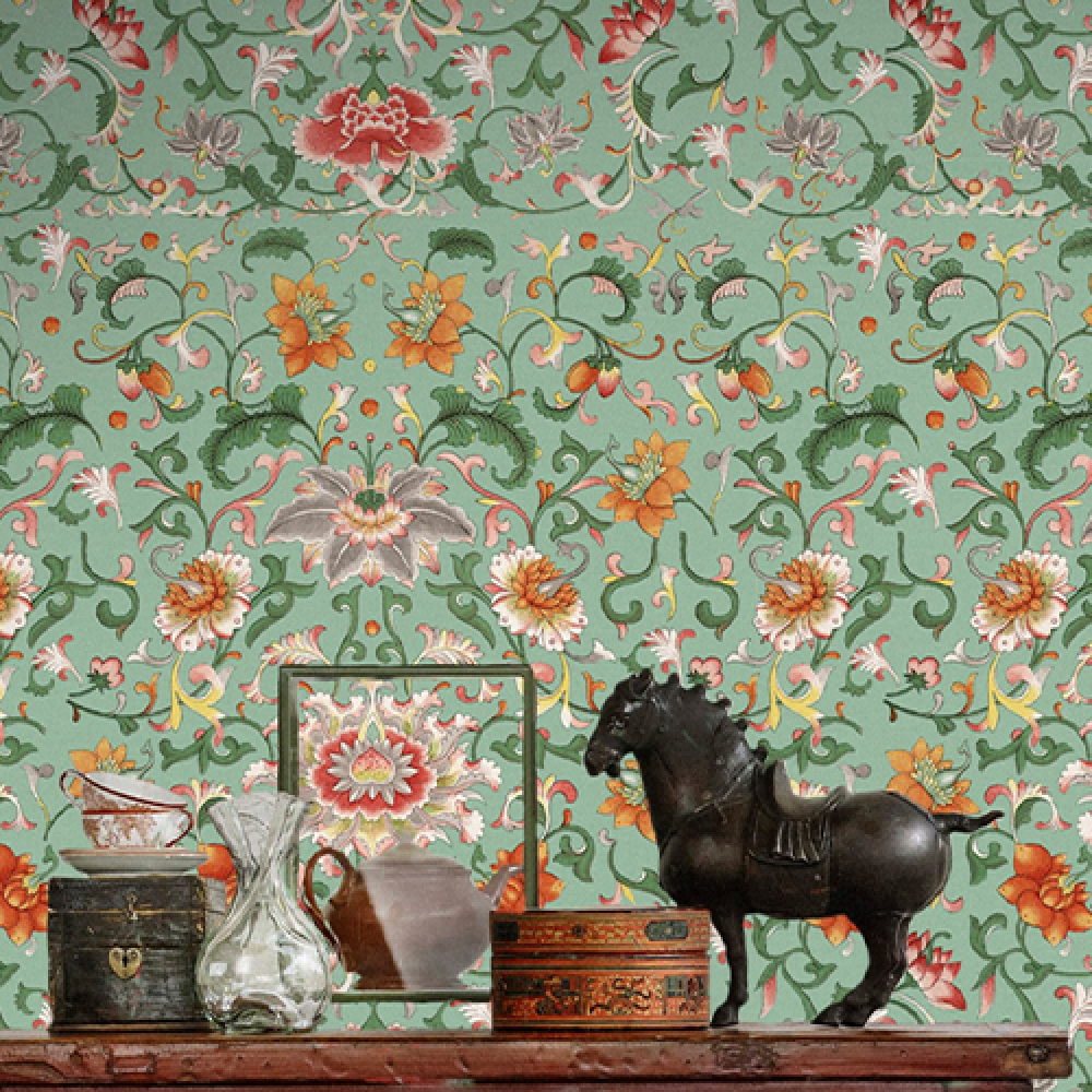 CHINESE FLORAL Premium Wallpaper