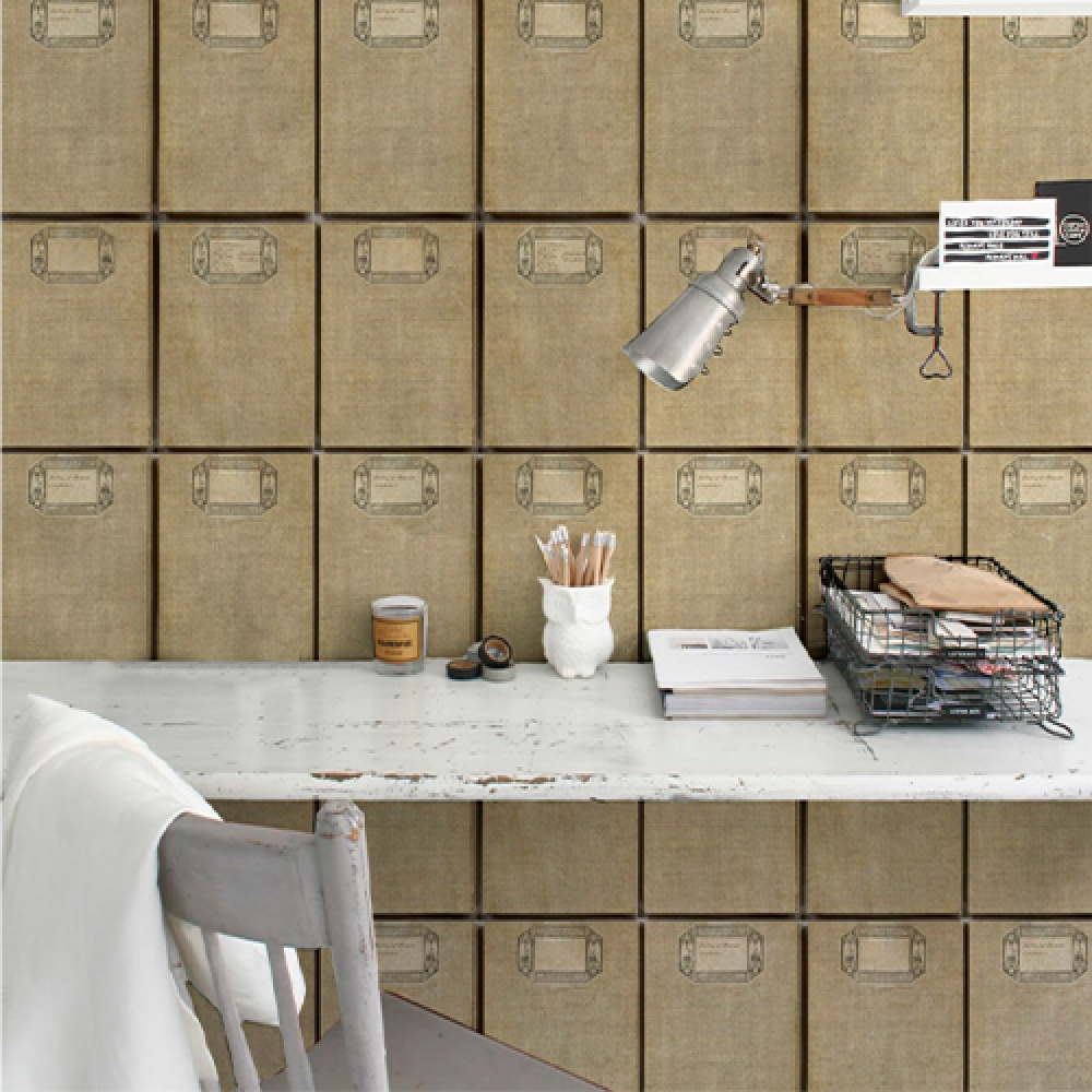 FABRIC COVERS ANTIQUE Premium Wallpaper