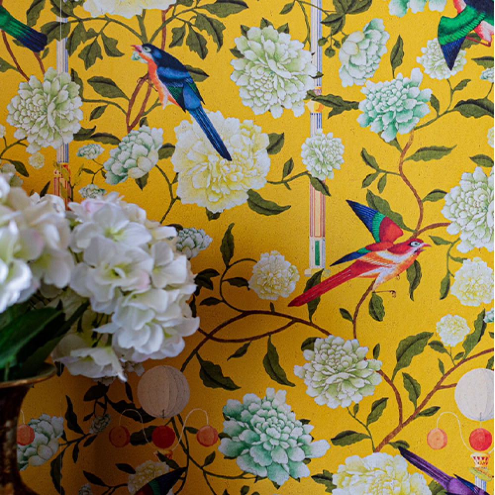 THE GARDEN OF IMMORTALITY Mustard Yellow