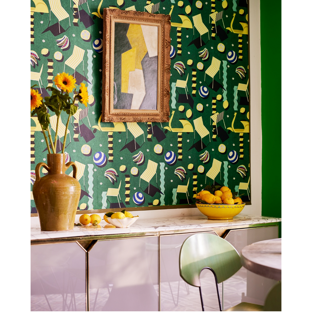 MOTO BELLO Green Wallpaper 