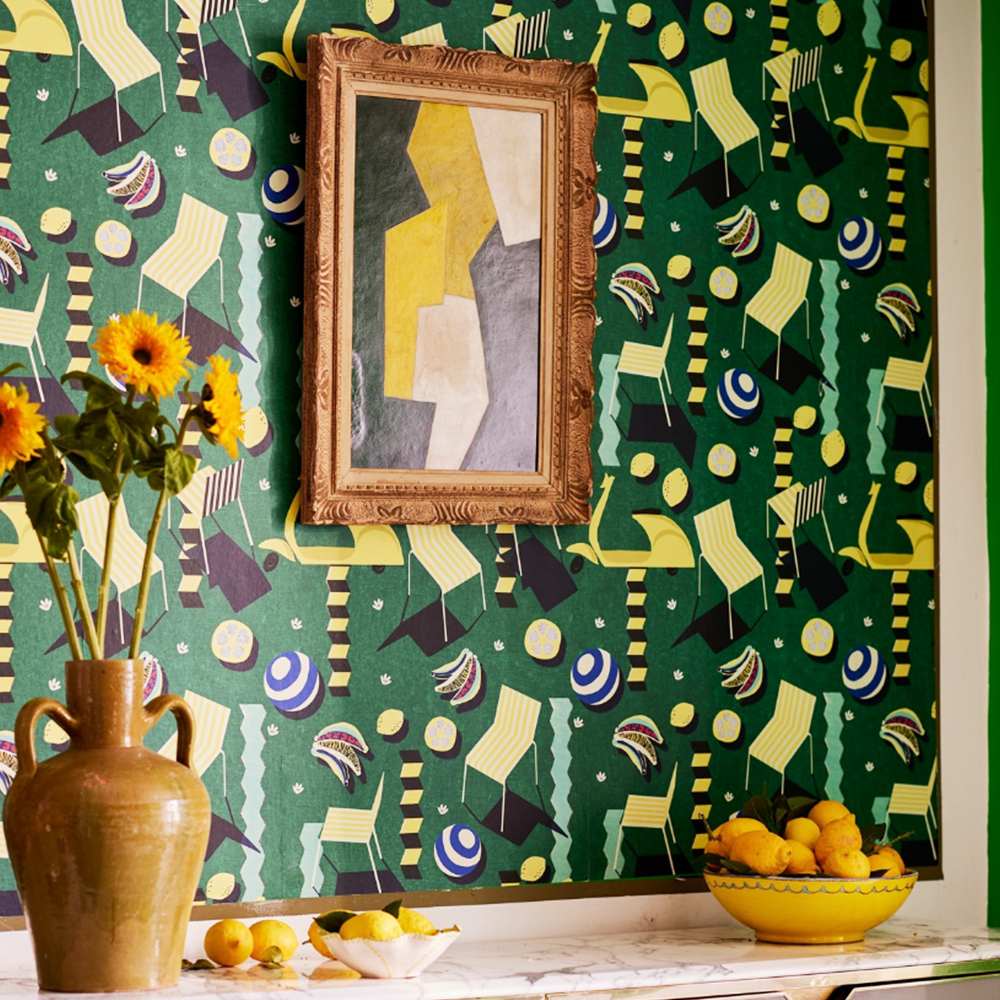 MOTO BELLO Green Wallpaper 