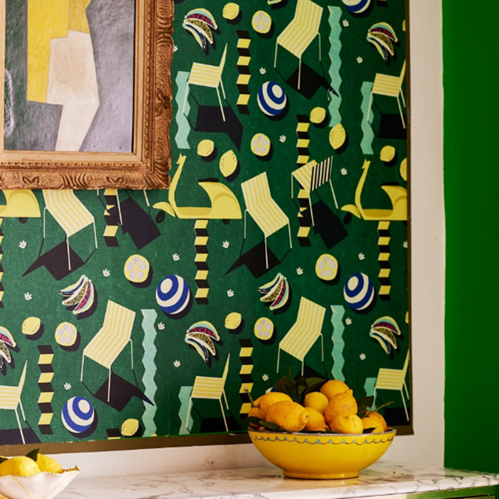 MOTO BELLO Green Wallpaper 