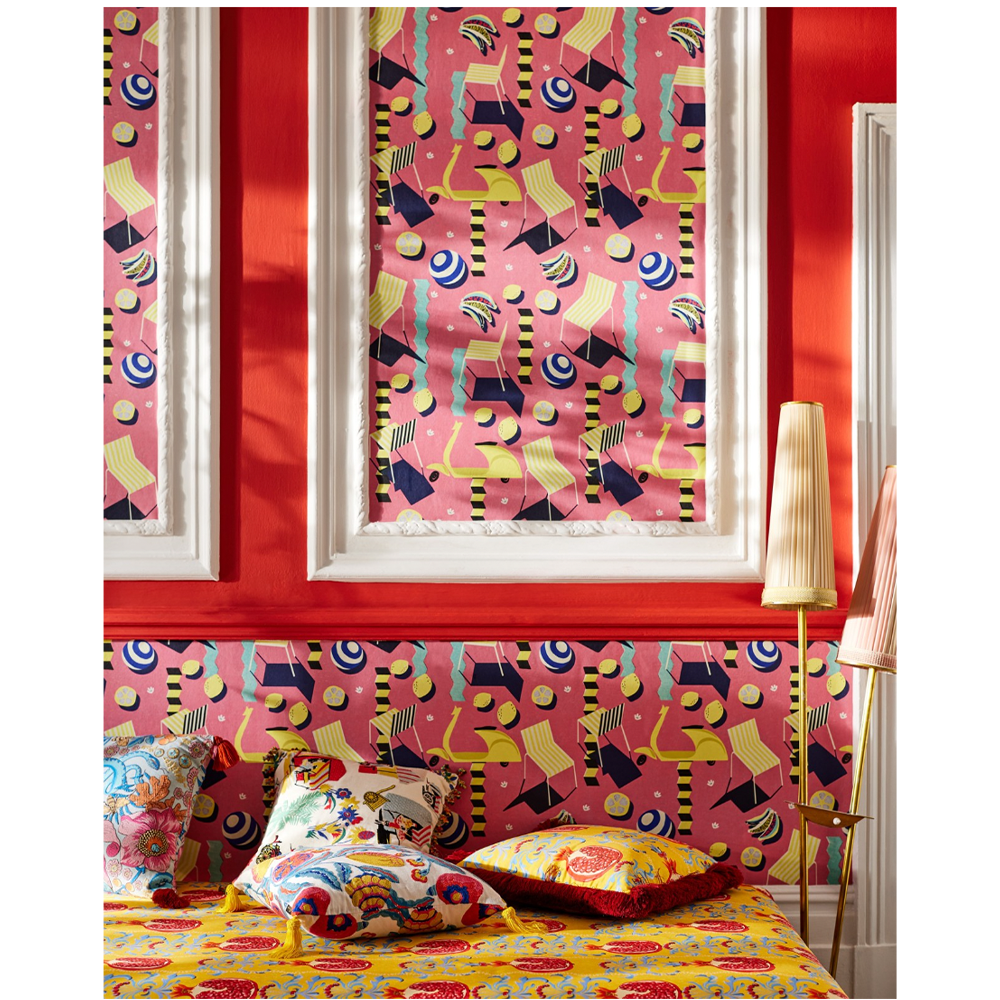 MOTO BELLO Pink Wallpaper