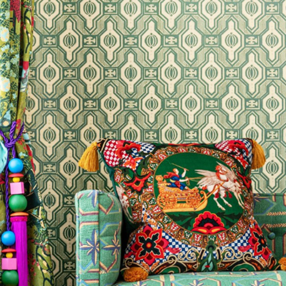 PALLONCINI Verde Wallpaper