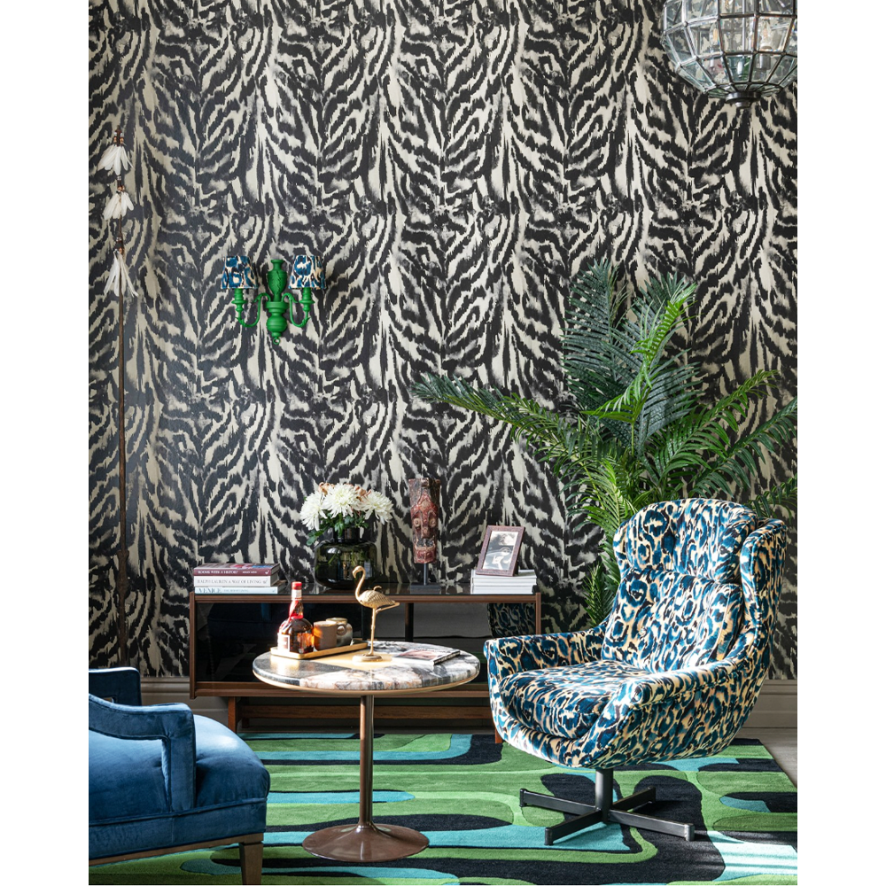 ZEBRATO Verde Wallpaper